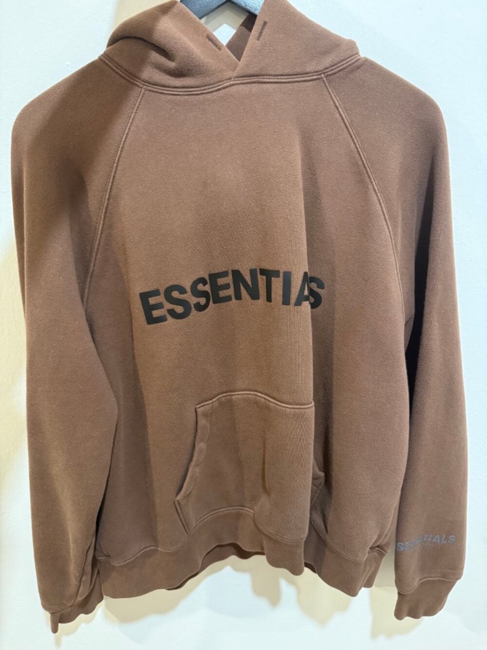 Essentials Brown Hoodie - Size S